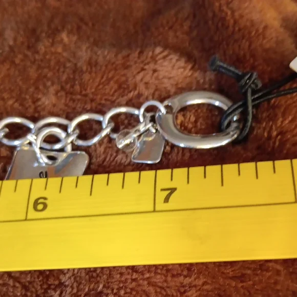 Robert Lee Morris Silver Bracelet - Picture 2 of 6